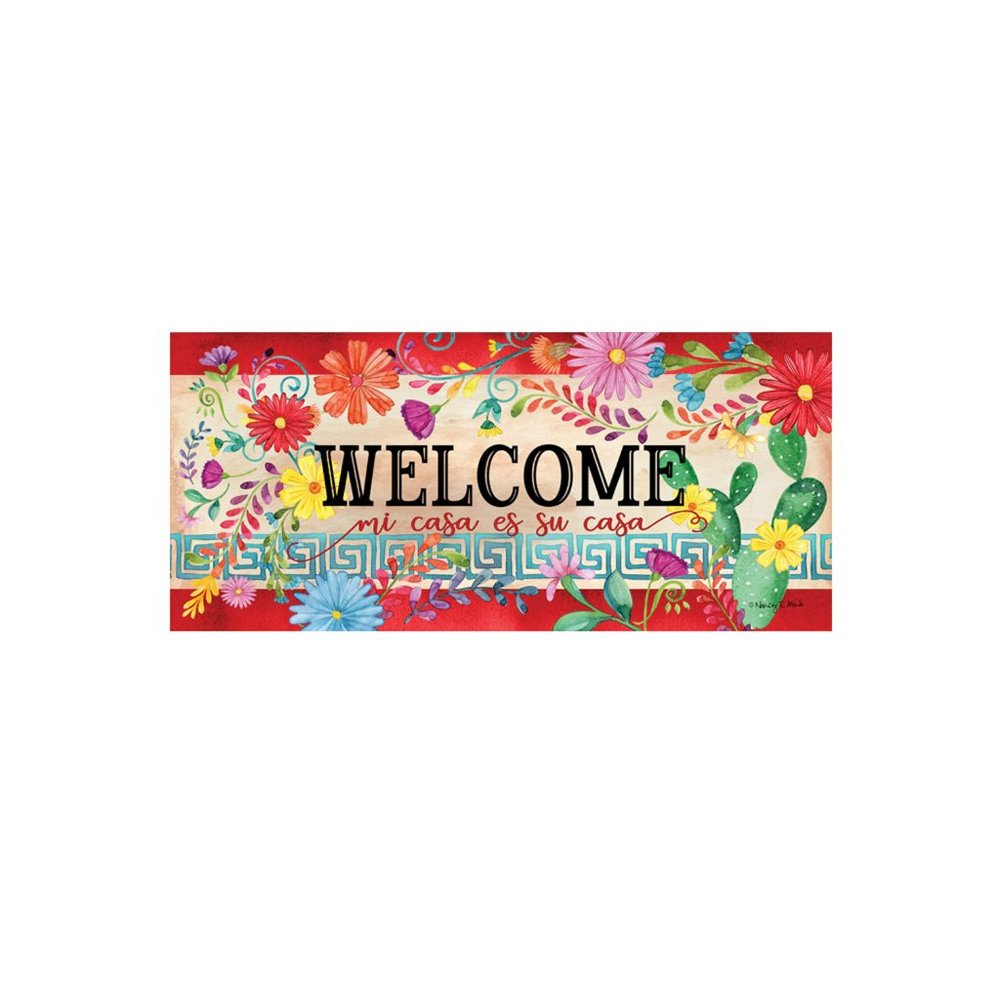 Floral Cha Cha Sassafras Insert Switch Mat